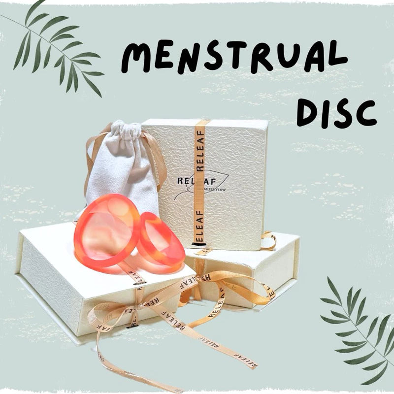 ReLeaf Signature Menstrual Disc - Sunset Orange