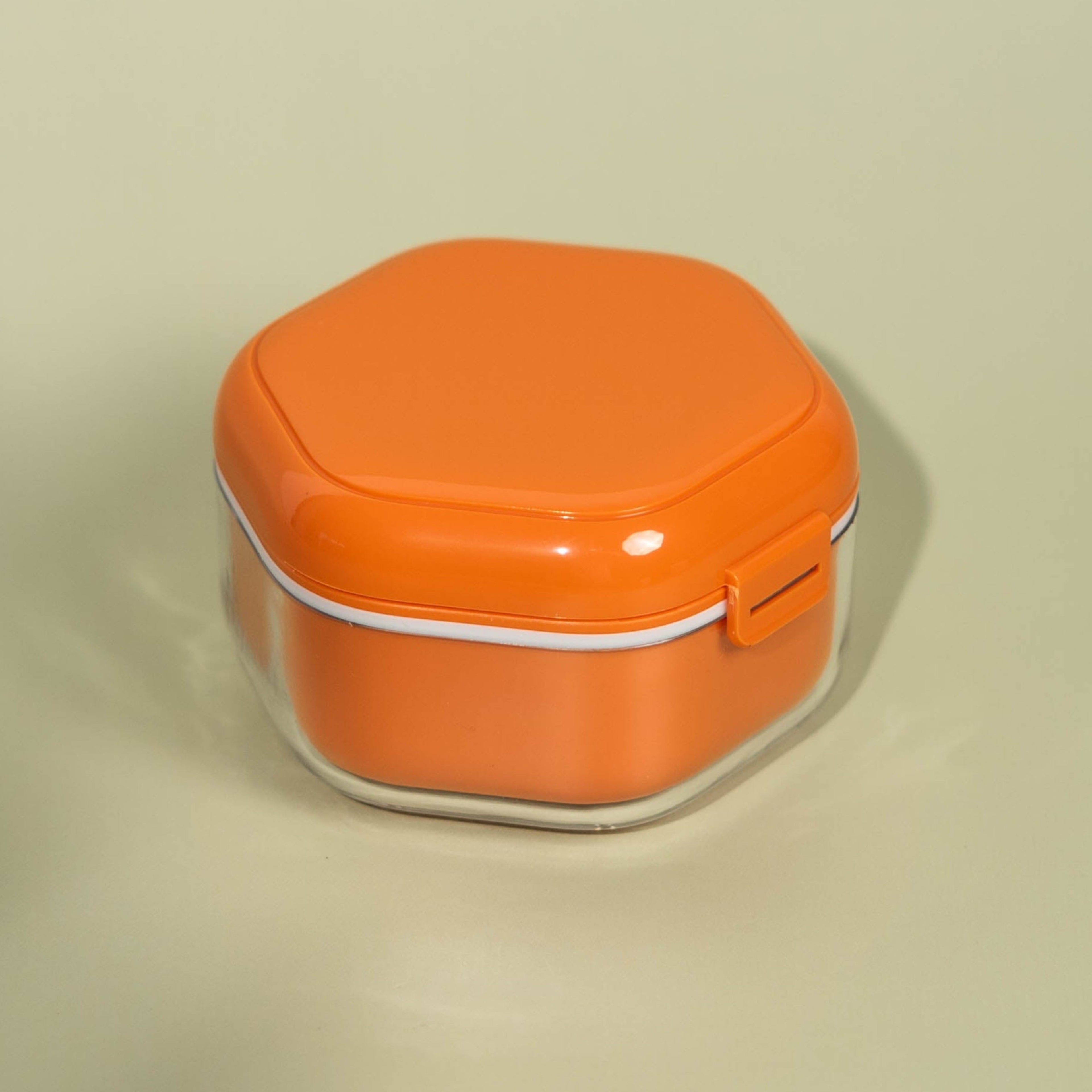 Menstrual Disc Container - Sunset Orange